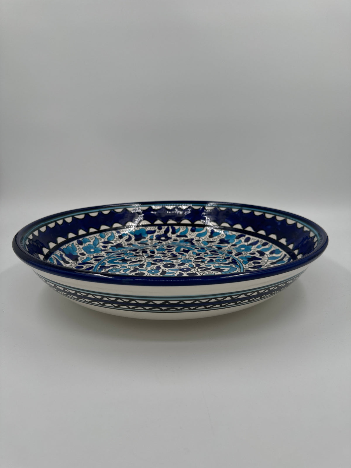 Al-Khalil Deep Tray 37 cm Blue