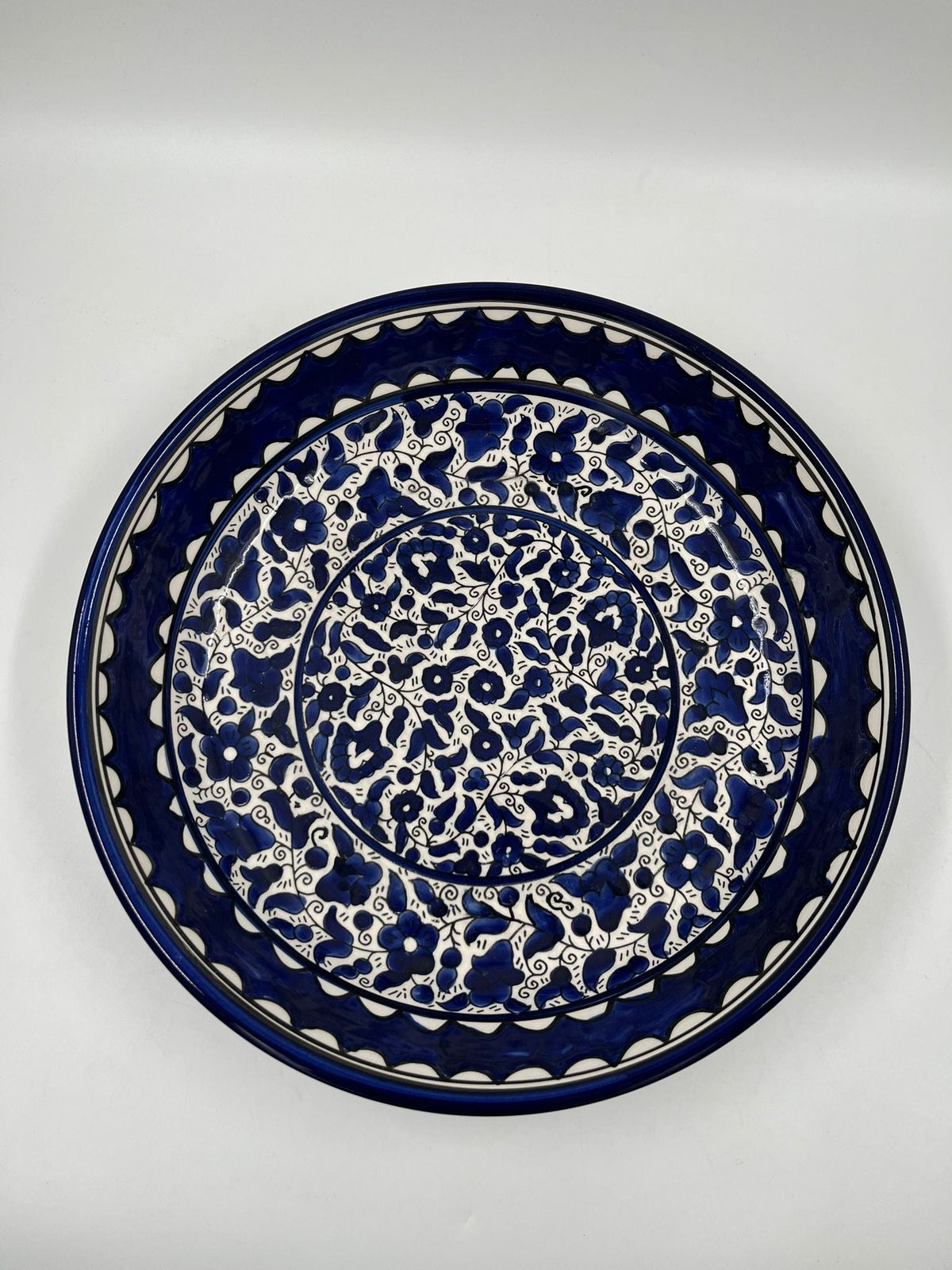 Al-Khalil Dark Blue Deep Tray 37 cm
