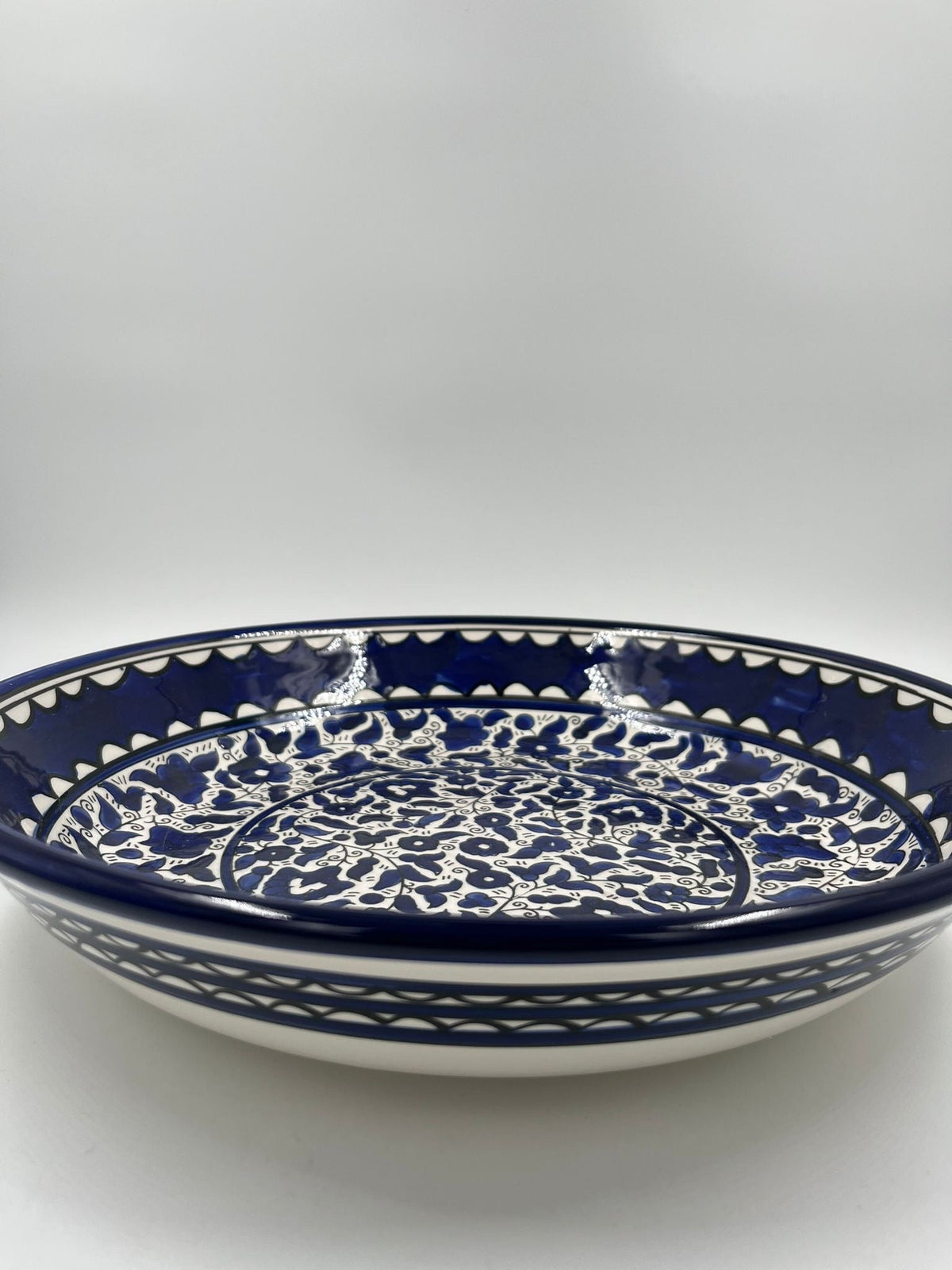 Al-Khalil Dark Blue Deep Tray 37 cm