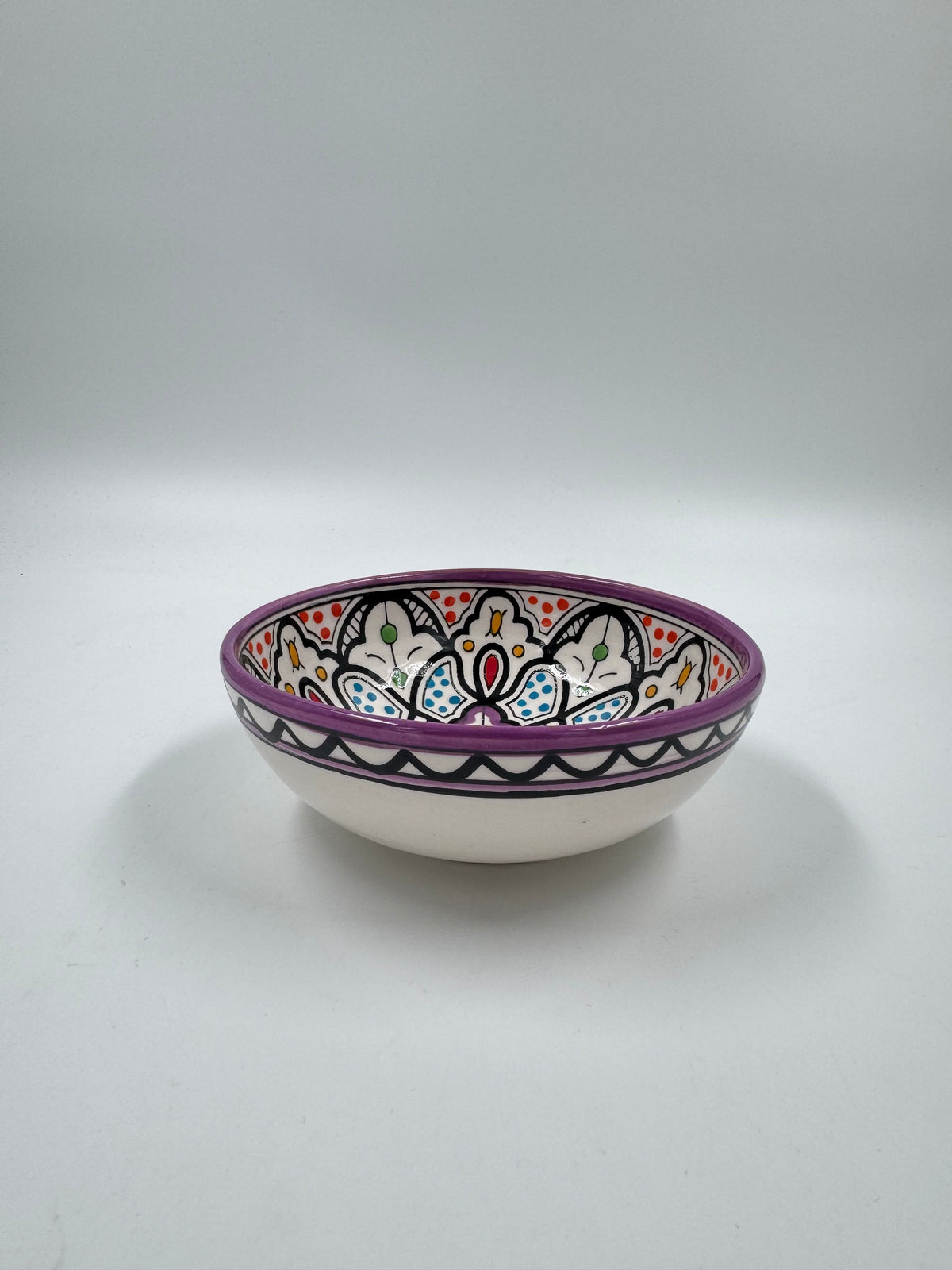 Jenin Bowl Purple 15 cm