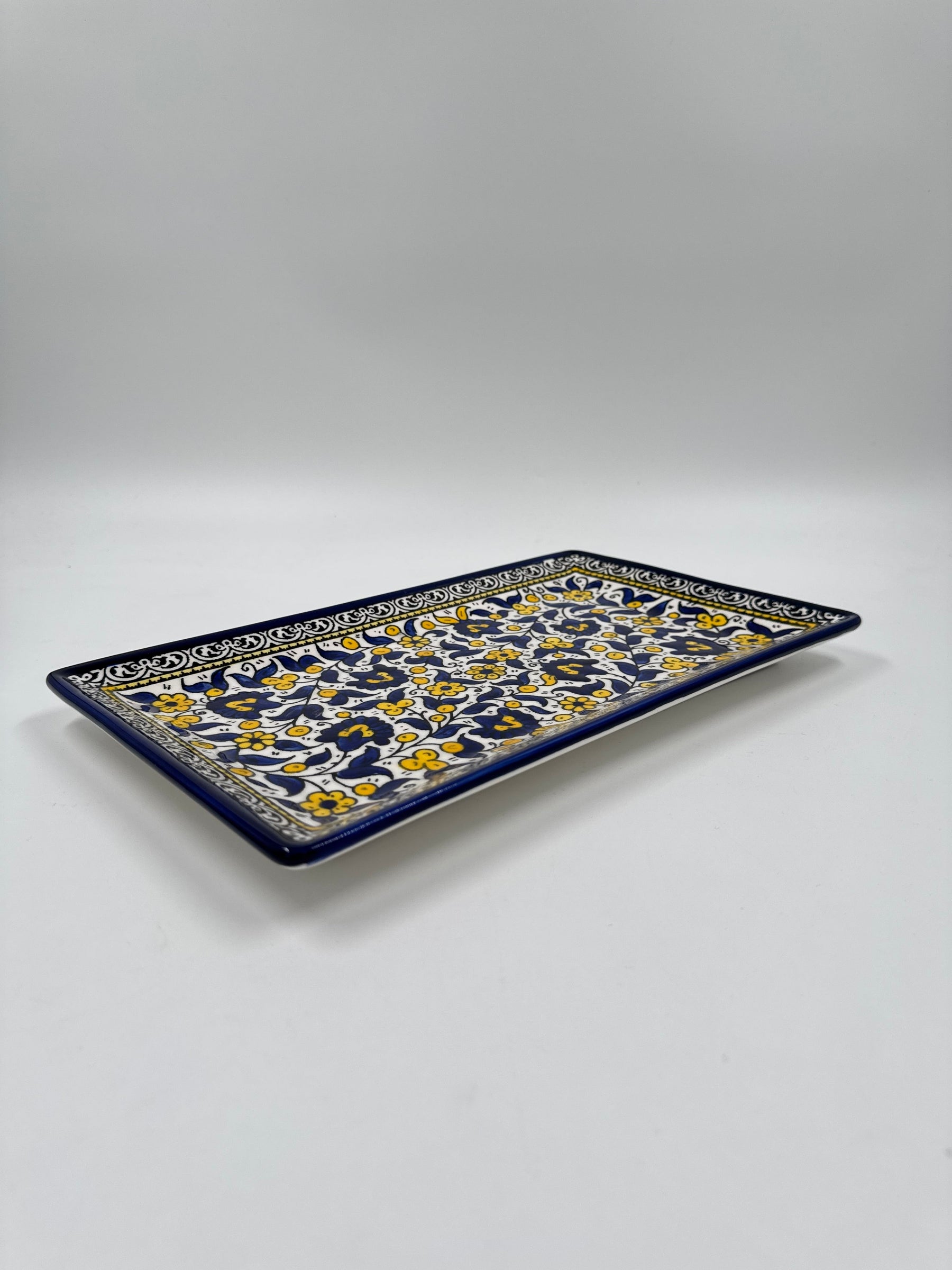 Al-khalil Tray Yellow 32X19 cm
