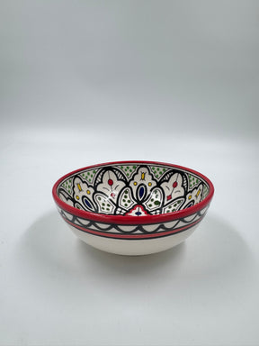 Jenin Bowl Red 15 cm