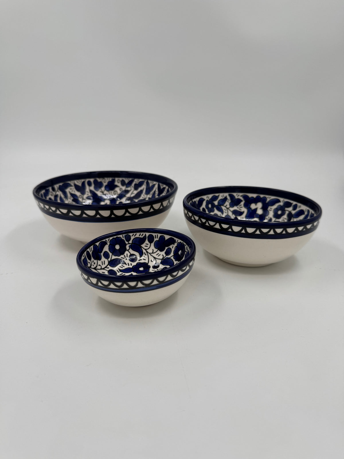Al-khalil Royal blu set da 3 pezzi