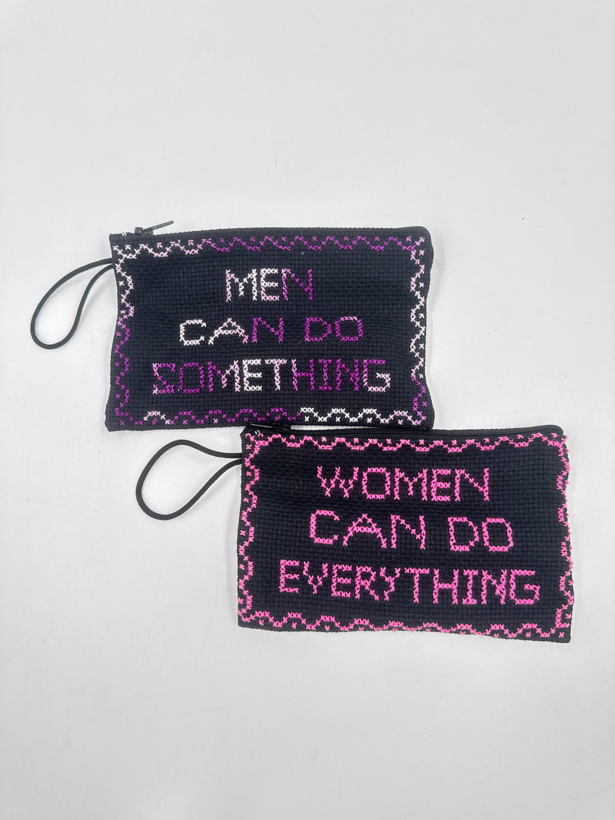 Håndbroderet Pung Men/Woman