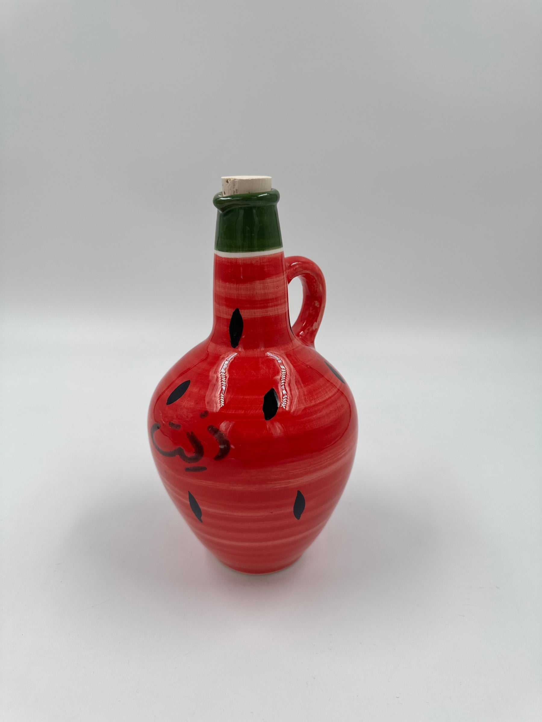 Wassermelonen-Olivenölflasche 20 cm