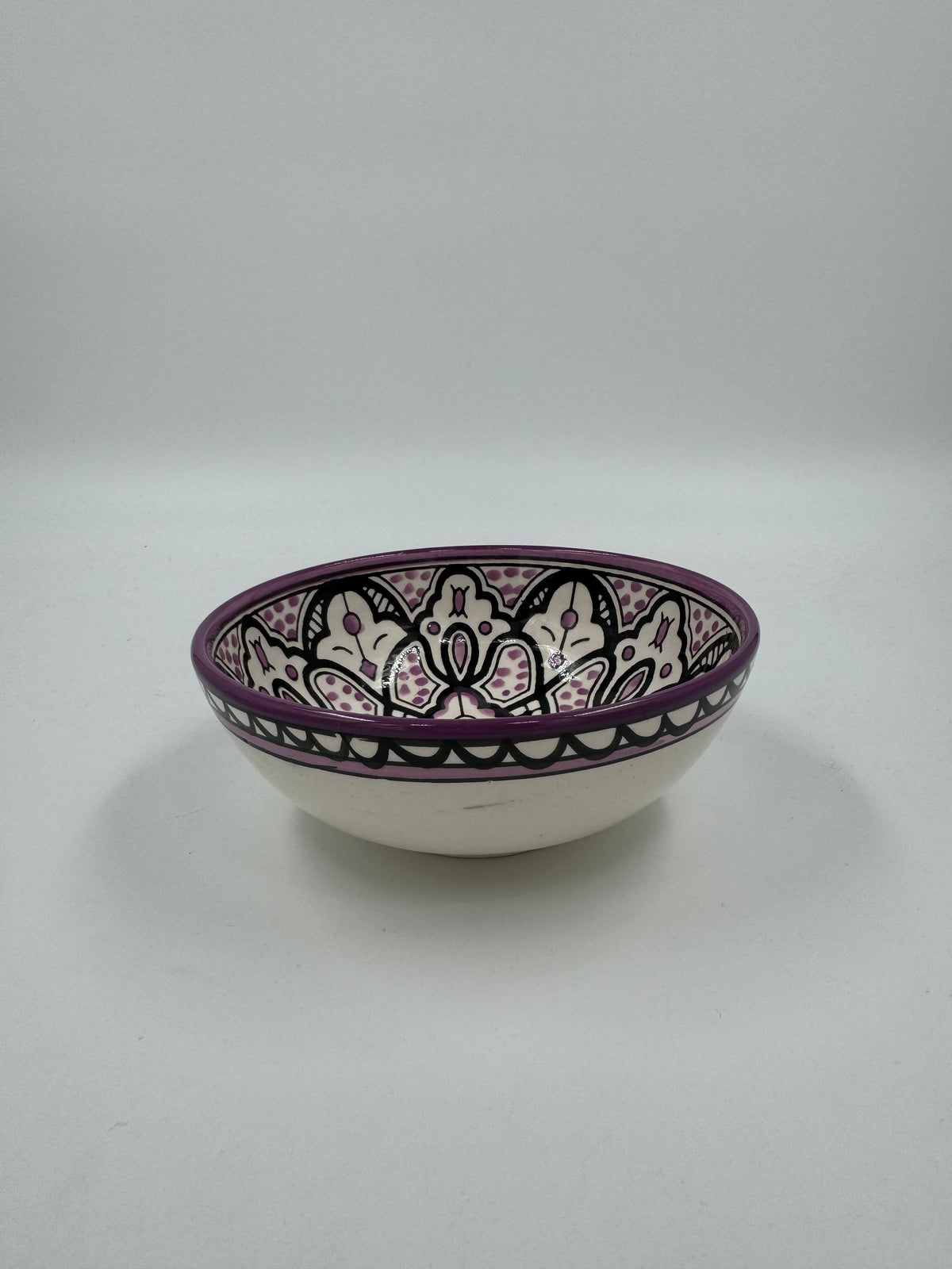 Jenin Bowl Purple 15 cm