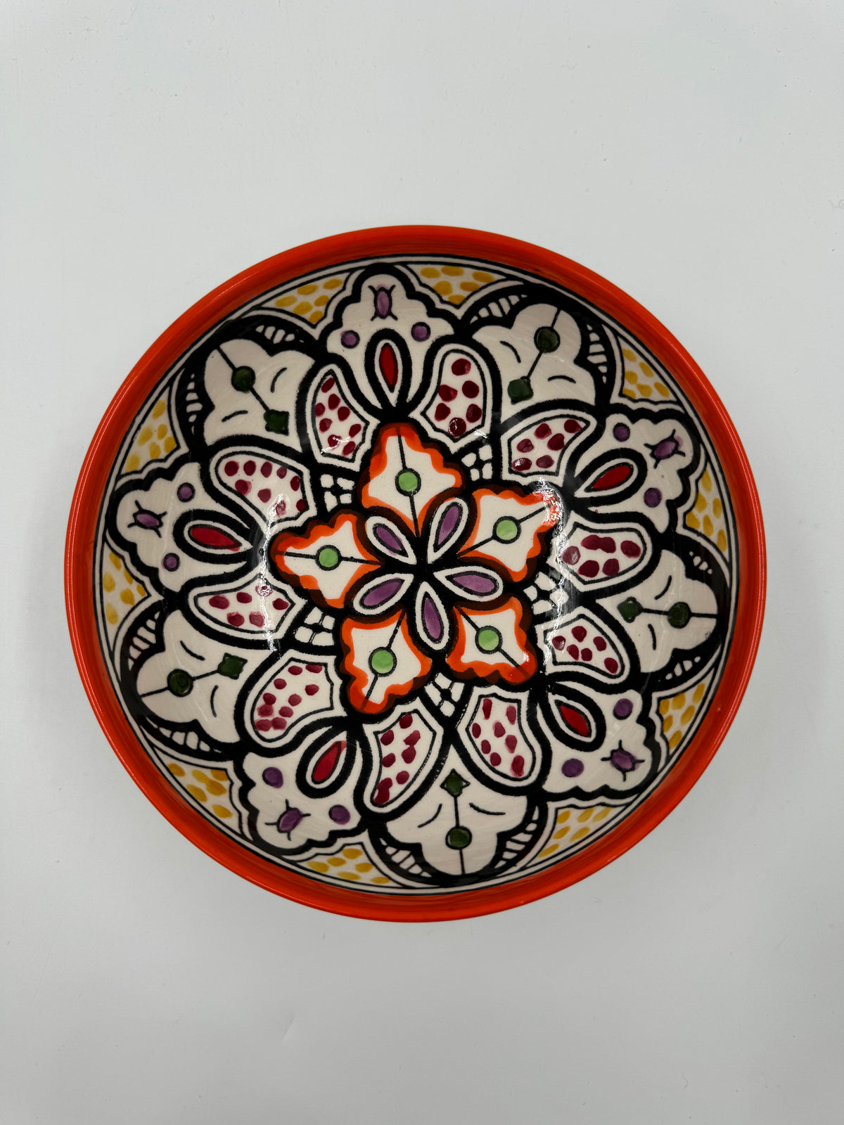 Jenin Bowl Orange 15 cm