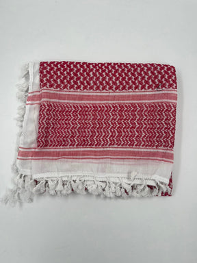 Hirbawi Kuffiyeh Bianco e Rosso