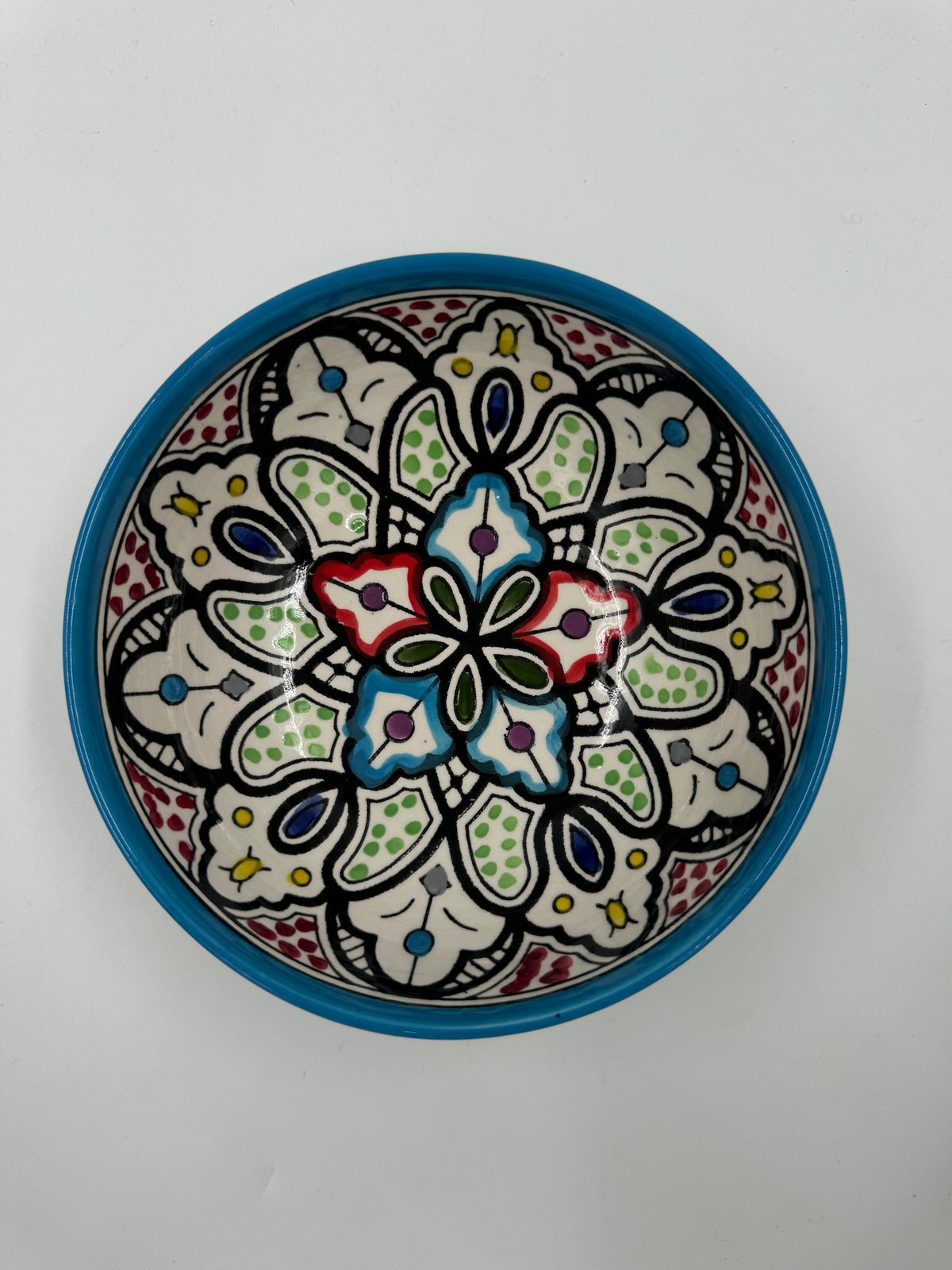Jenin Bowl Blue 15 cm