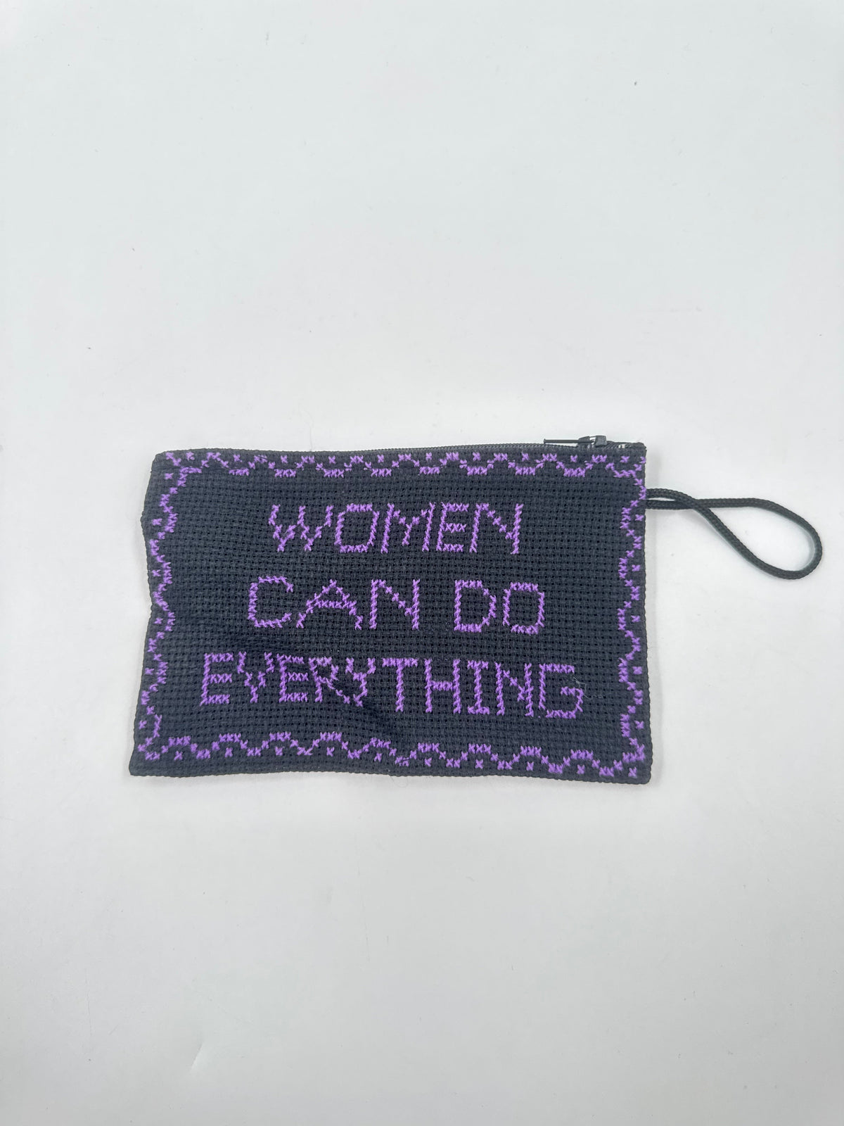 Handgeborduurde portemonnee voor mannen/vrouwen