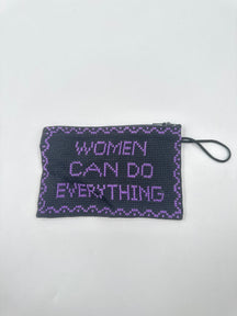 Handbestickte Geldbörse für Damen und Herren