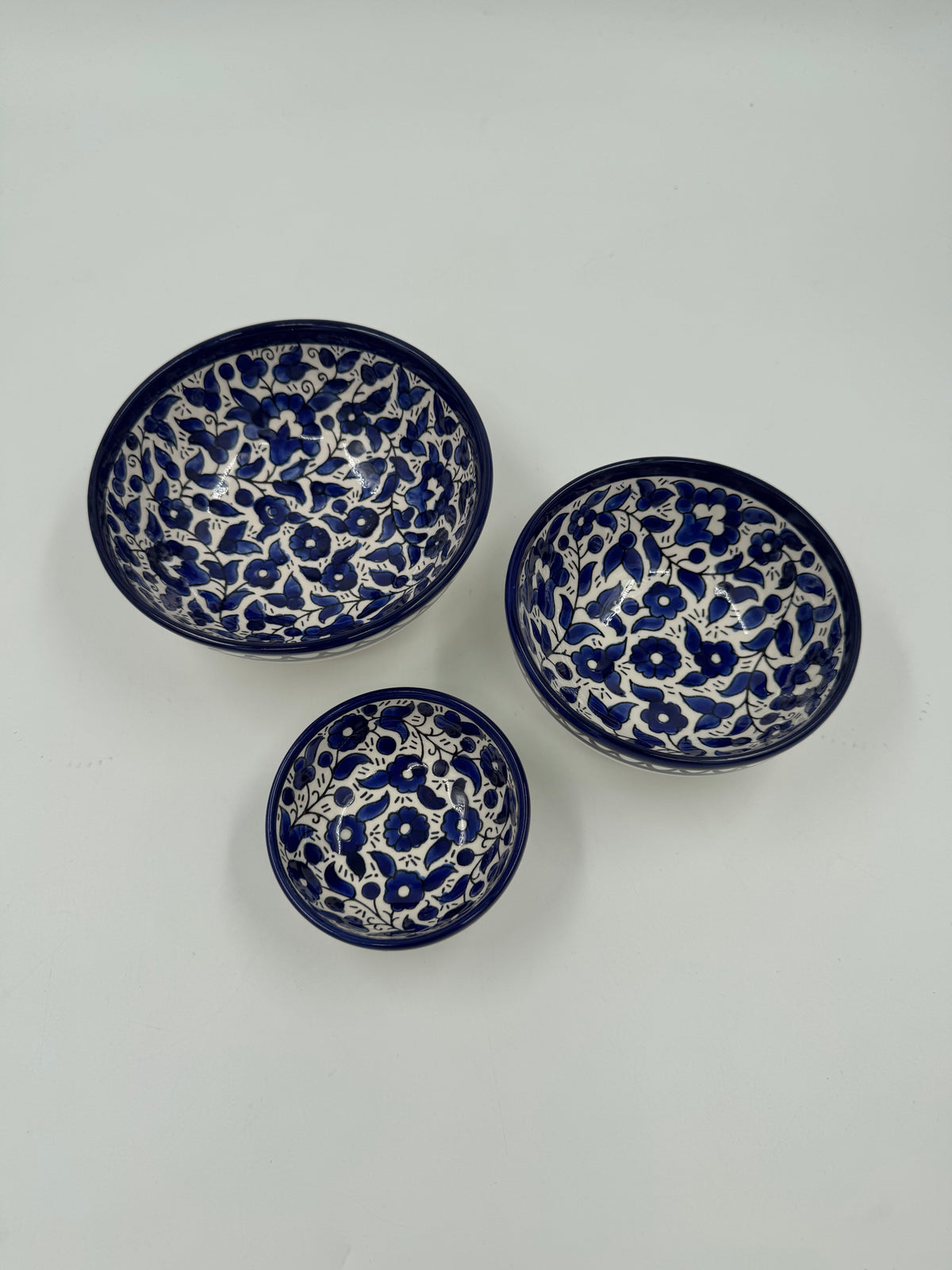 Al-khalil Royal blu set da 3 pezzi