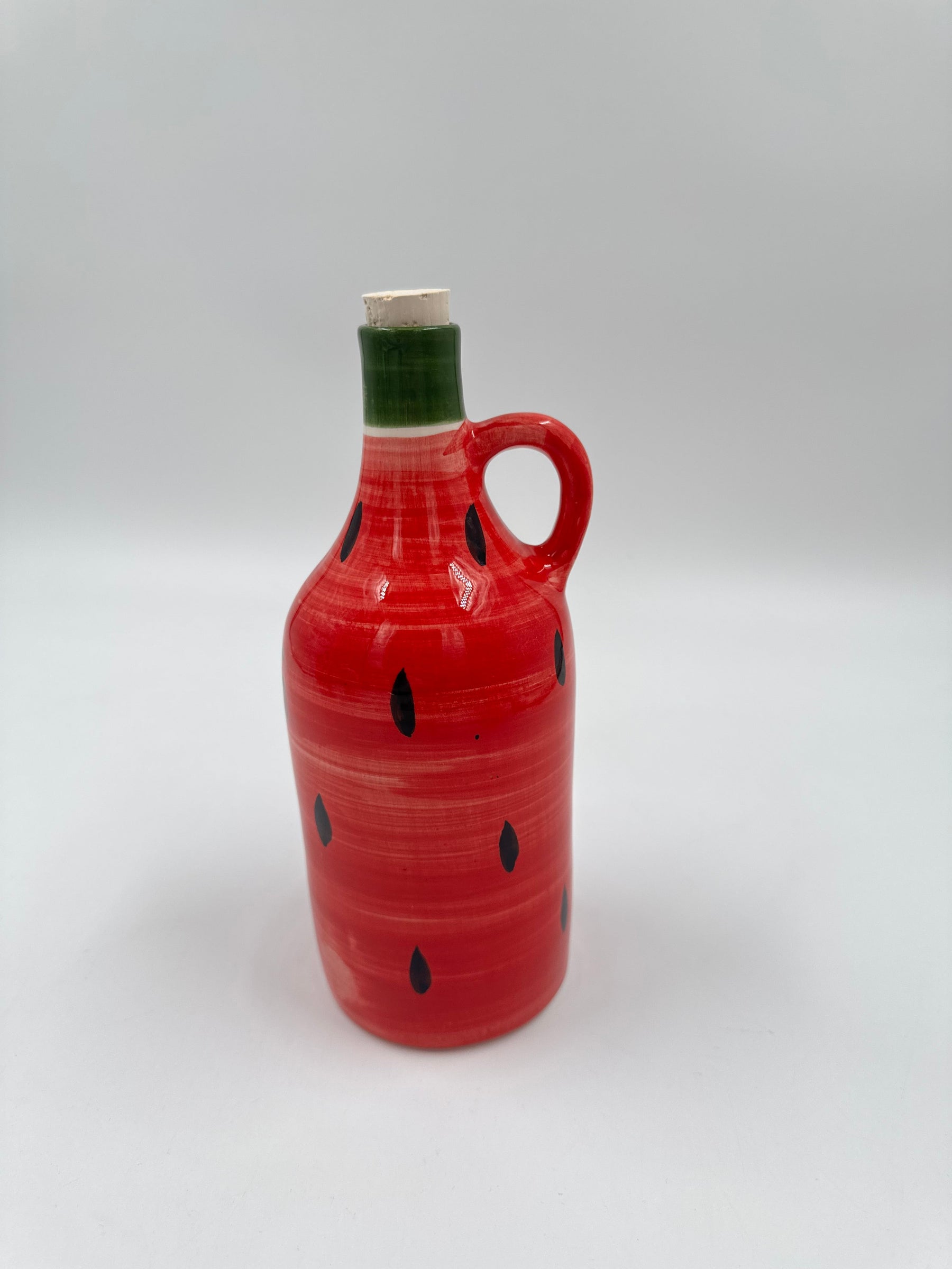 Wassermelonen-Olivenölflasche 23 cm