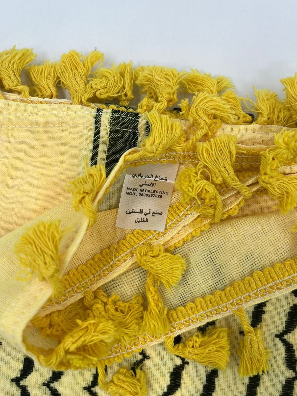 Hirbawi Kuffiyeh Yellow