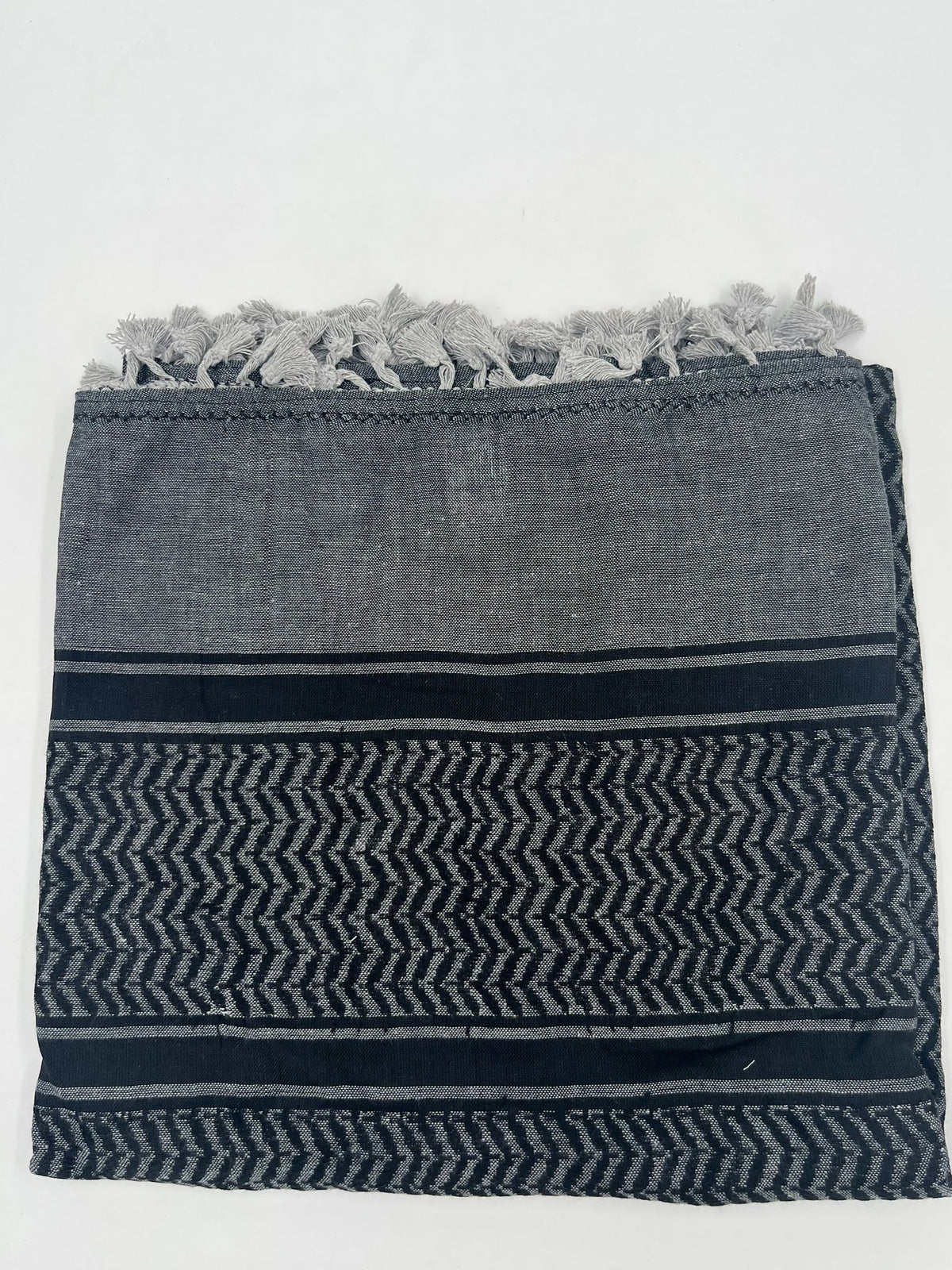 Hirbawi Kuffiyeh Grey & Black