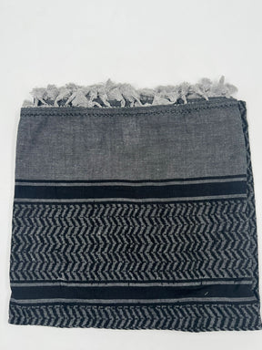Hirbawi Kuffiyeh Grey & Black