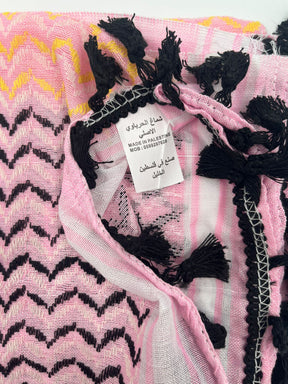 Hirbawi Kuffiyeh Pink & Colors