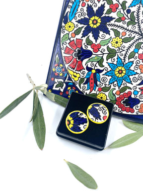 Handmade earrings, 16 mm