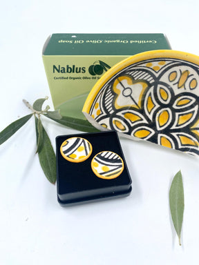 Handmade earrings, 16 mm