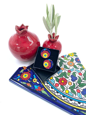 Handmade earrings, 16 mm