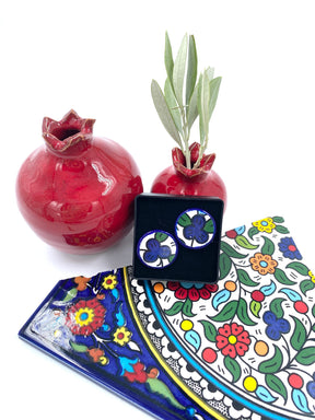 Handmade earrings, 16 mm