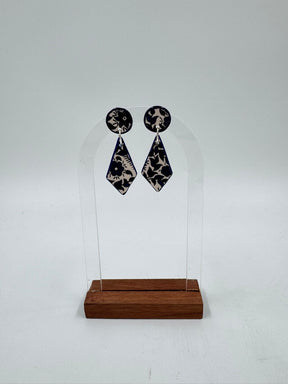 Handmade earrings, 19 mm
